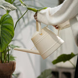 Maxbell 3.8L Watering Can Portable Decorative Comfortable Handle Practical Water Can white
