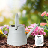 Maxbell 3.8L Watering Can Portable Decorative Comfortable Handle Practical Water Can gray