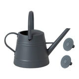 Maxbell 3.8L Watering Can Portable Decorative Comfortable Handle Practical Water Can dark gray