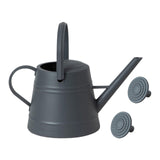 Maxbell 3.8L Watering Can Portable Decorative Comfortable Handle Practical Water Can dark gray