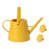 Maxbell 3.8L Watering Can Portable Decorative Comfortable Handle Practical Water Can yellow