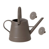Maxbell 3.8L Watering Can Portable Decorative Comfortable Handle Practical Water Can brown