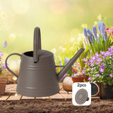 Maxbell 3.8L Watering Can Portable Decorative Comfortable Handle Practical Water Can brown