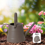 Maxbell 3.8L Watering Can Portable Decorative Comfortable Handle Practical Water Can brown