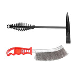 Maxbell Chipping Hammer and Wire Brush Portable Professional Slag Hammer Welder Gift
