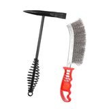 Maxbell Chipping Hammer and Wire Brush Portable Professional Slag Hammer Welder Gift