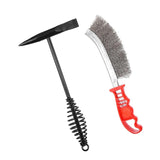 Maxbell Chipping Hammer and Wire Brush Portable Professional Slag Hammer Welder Gift