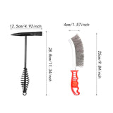 Maxbell Chipping Hammer and Wire Brush Portable Professional Slag Hammer Welder Gift