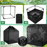 Maxbell Pump Barrier Bag Box Basket Pump Mesh Bag for Pond Fountains Swimming Pools