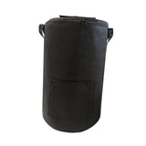 Maxbell Compost Bin Bag Garden with Zipper and Handle for Garbage Trash Loading Leaf Black