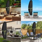 Maxbell Umbrella Cover Utility Oxford Cloth Dustproof Protector Garden Parasol Cover Height 210 cm