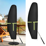 Maxbell Umbrella Cover Utility Oxford Cloth Dustproof Protector Garden Parasol Cover Height 210 cm