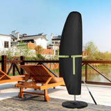 Maxbell Umbrella Cover Utility Oxford Cloth Dustproof Protector Garden Parasol Cover Height 210 cm