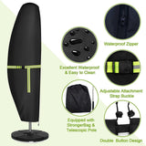 Maxbell Umbrella Cover Utility Oxford Cloth Dustproof Protector Garden Parasol Cover Height 265 cm