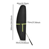 Maxbell Umbrella Cover Utility Oxford Cloth Dustproof Protector Garden Parasol Cover Height 265 cm