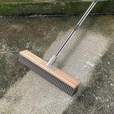 Maxbell Floor Scrub Brush Head Grout Brush Replacement for Patio Garage Bathroom 40cm