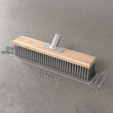 Maxbell Floor Scrub Brush Head Grout Brush Replacement for Patio Garage Bathroom 30cm