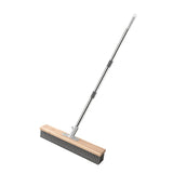 Maxbell Stainless Steel Wire Scrub Brush with Long Handle for Garden Garage Bathroom 40cm