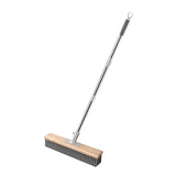 Maxbell Stainless Steel Wire Scrub Brush Outdoor Broom for Tough Stains on Concrete 30cm