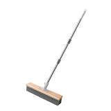 Maxbell Stainless Steel Wire Scrub Brush with Long Handle for Garden Garage Bathroom 30cm