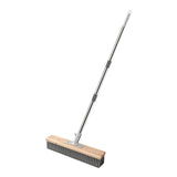 Maxbell Stainless Steel Wire Scrub Brush with Long Handle for Garden Garage Bathroom 30cm