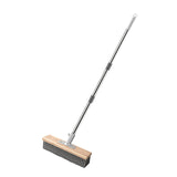 Maxbell Stainless Steel Wire Scrub Brush with Long Handle for Garden Garage Bathroom 20cm