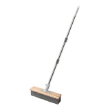 Maxbell Stainless Steel Wire Scrub Brush with Long Handle for Garden Garage Bathroom 20cm