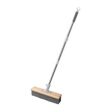 Maxbell Stainless Steel Wire Scrub Brush Outdoor Broom for Tough Stains on Concrete 20cm