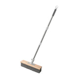 Maxbell Stainless Steel Wire Scrub Brush Outdoor Broom for Tough Stains on Concrete 20cm