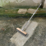 Maxbell Stainless Steel Wire Scrub Brush Outdoor Broom for Tough Stains on Concrete 20cm