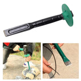 Maxbell Masonry Chisel with Hand Protection Concrete Multifunctional Concrete Chisel Length 19.8cm