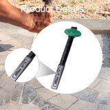 Maxbell Masonry Chisel with Hand Protection Concrete Multifunctional Concrete Chisel Length 25.5cm
