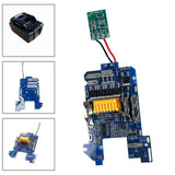 Maxbell Power Tool Battery Protection Board Accessories Easily Install Circuit Board With Light Board