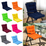 Maxbell Outdoor Seat Back Chair Cushion Rocking Seat Cushion for Balcony Living Room Navy Blue