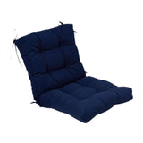 Maxbell Outdoor Seat Back Chair Cushion Rocking Seat Cushion for Balcony Living Room Navy Blue