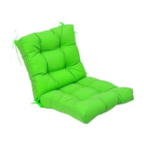 Maxbell Outdoor Seat Back Chair Cushion Rocking Seat Cushion for Balcony Living Room Green