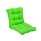 Maxbell Outdoor Seat Back Chair Cushion Rocking Seat Cushion for Balcony Living Room Green