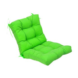Maxbell Outdoor Seat Back Chair Cushion Rocking Seat Cushion for Balcony Living Room Green