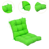 Maxbell Outdoor Seat Back Chair Cushion Rocking Seat Cushion for Balcony Living Room Green