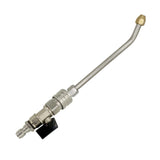 Maxbell High Pressure Washer Extension Wand 1/4 inch Quick Connect Premium Accessory 25 Degree Curved
