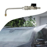 Maxbell High Pressure Washer Extension Wand 1/4 inch Quick Connect Premium Accessory 90 Degree Curved