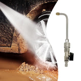 Maxbell High Pressure Washer Extension Wand 1/4 inch Quick Connect Premium Accessory 90 Degree Curved