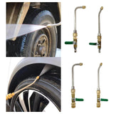 Maxbell High Pressure Washer Extension Wand Replacement Easy to Install Hose Adapter 90 Degree