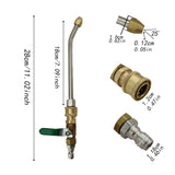 Maxbell High Pressure Washer Extension Wand Replacement Easy to Install Hose Adapter 30 Degree