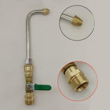 Maxbell High Pressure Washer Extension Wand Replacement Easy to Install Hose Adapter 90 Degree M22