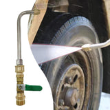 Maxbell High Pressure Washer Extension Wand Replacement Easy to Install Hose Adapter 90 Degree M22