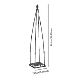 Maxbell Garden Trellis for Climbing Plants Plant Support for Courtyard Flowers Roses S