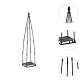 Maxbell Garden Trellis for Climbing Plants Plant Support for Courtyard Flowers Roses L