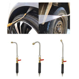 Maxbell Pressure Washer Extension Wand 1/4 inch Quick Connect Professional Accessory 90 Degree Curved