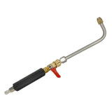 Maxbell Pressure Washer Extension Wand 1/4 inch Quick Connect Professional Accessory 90 Degree Curved